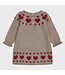 Hust and Claire Klea Strickkleid mit kleinen Herzen Biobaumwolle