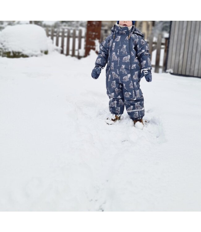 Minymo Schneeanzug Eisbär stormy weather