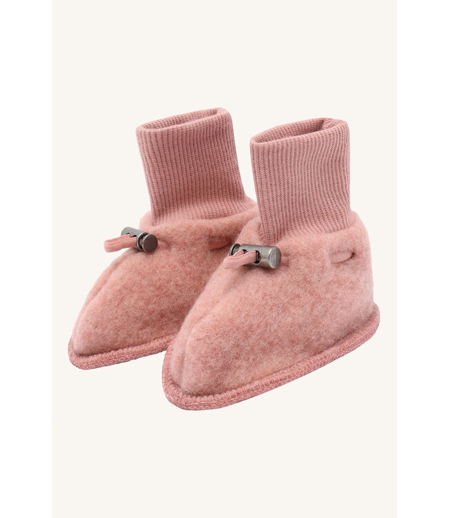 Hust and Claire Felice Babyschuhe Wollfleece ash rose