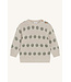 Hust and Claire Pos Pullover Äpfel - Bambusviskose/Baumwolle beige/grün