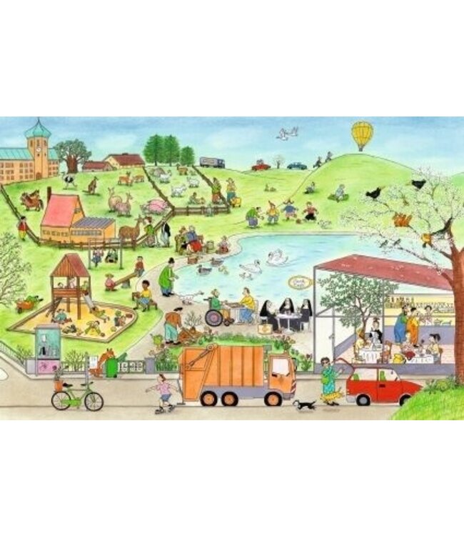 Buchzentrum Frühlings-Wimmelbuch