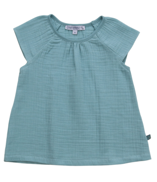 Enfant Terrible Musselin Bluse turquoise