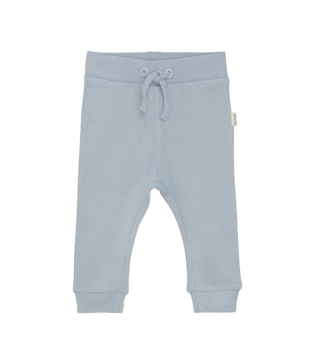Minymo Hosen gerippt Tencelmix blue fog