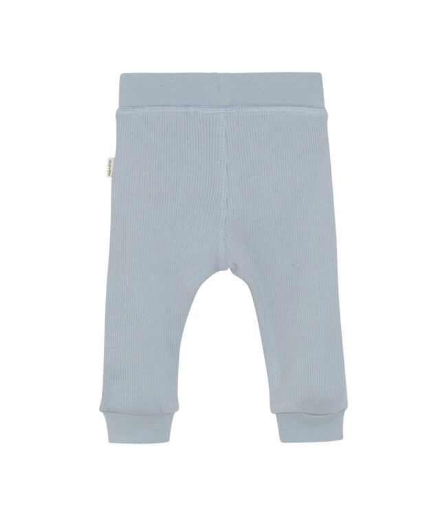 Minymo Hosen gerippt Tencelmix blue fog