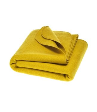 Disana Walk-Decke - Merinowolle - curry - 200x135 cm