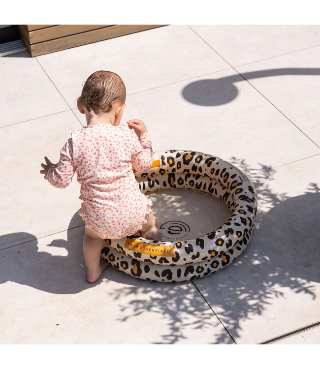SWIM ESSENTIALS Safari-Chic Leopard - Beiger Babypool Ø 60 cm