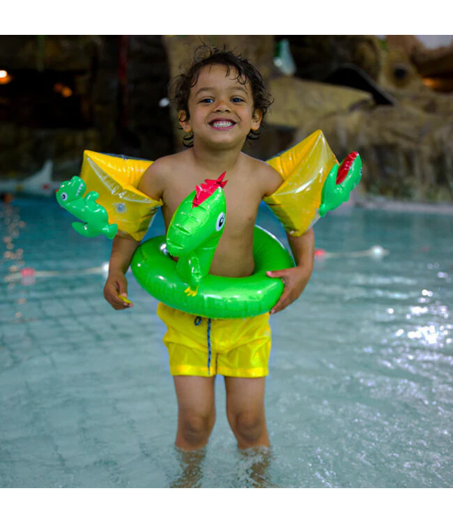 SWIM ESSENTIALS Dino Schwimmring - Spaltring - Ø 55 cm