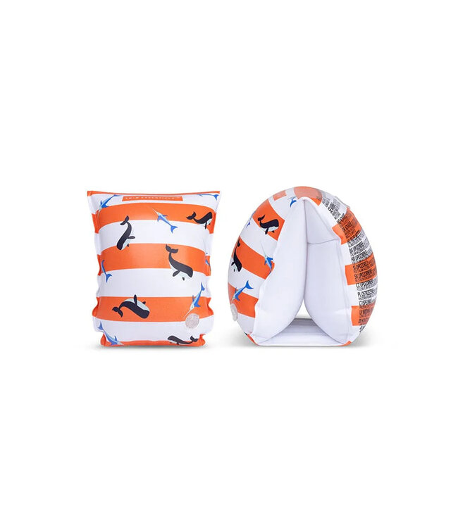 SWIM ESSENTIALS Schwimmflügel - gestreift Ozean -  2 – 6 Jahre