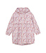 Minymo Softshell Regenjacke Blumendesign rosa