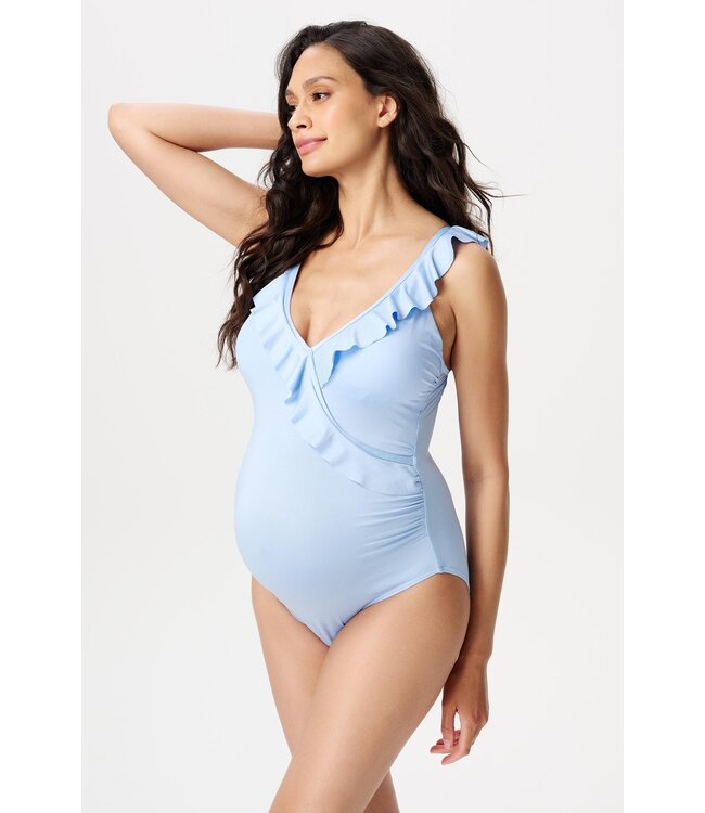Noppies Badeanzug Sima UPF 50+ - Umstandsbadekleid- Light Sky