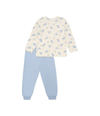 CeLaVi Pyjamaset Krokodil Bambusmix dusty blue