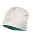 maximo  KIDS GIRL-Beanie Regenbogen reversible, Jersey bedruckt