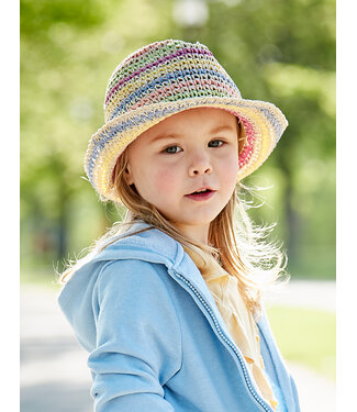 maximo MINI GIRL-Trilby - Sonnenhut - Handarbeit bunt