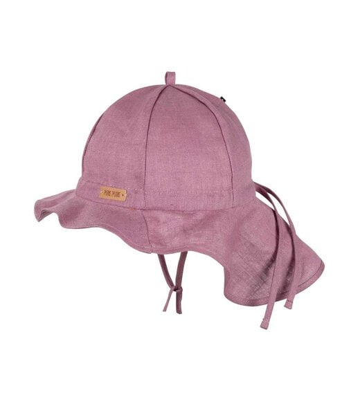 Pure Pure (Pure Pure by Bauer) Mini-Nackenschutz - Sonnenhut - Leinen altrosa