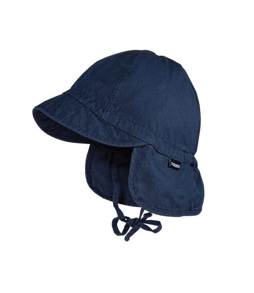 maximo Schildmütze - Sonnenhut UPF 50+ - Biobaumwolle dunkelmarine
