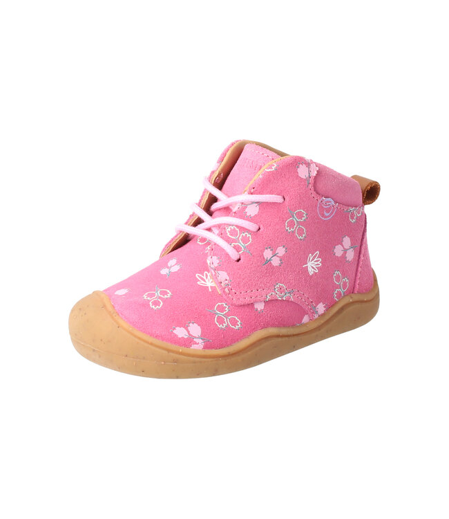 bLifestyle Barfussschuh bLIFESTYLE pangolinSTYLE sommerbeere Bio Velours Leder