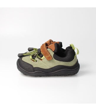 bLifestyle Barfussschuh bLifestyle steinbockSTYLE moosgrün tief geschnitten