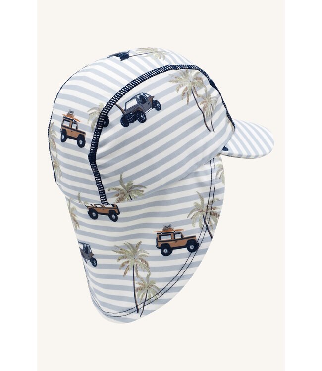 Hust and Claire UV-Badehut Fasai - gestreift Autos