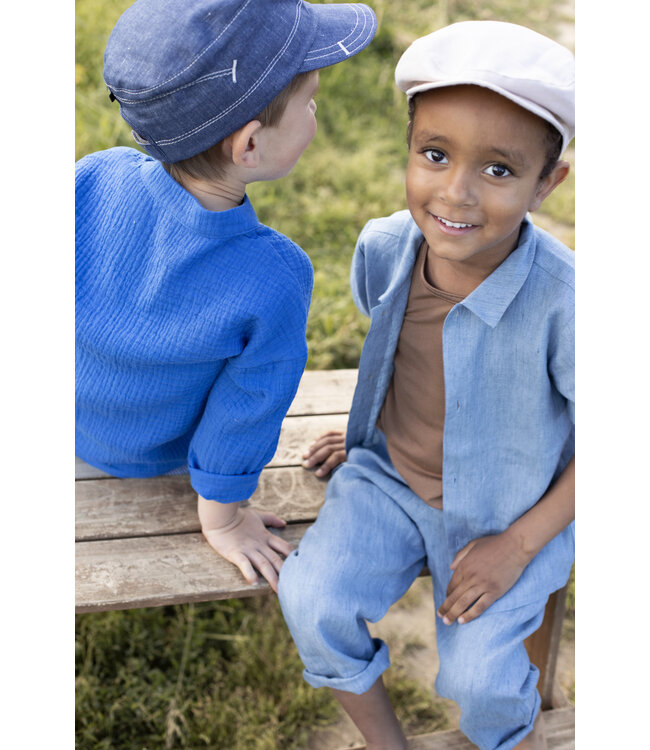 Pure Pure (Pure Pure by Bauer) Kids-Hose Leinen blue-shadow