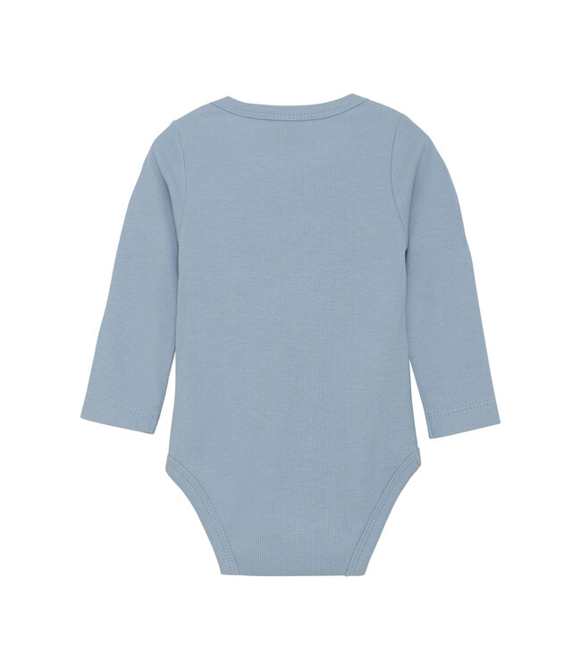 CeLaVi Body langarm  - LS Bambusmix - dusty blue