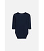 Hust and Claire Buller Body langarm Bambusviskose - uni navyblau