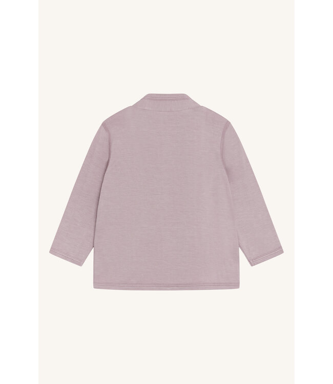 Hust and Claire Curd Cardigan - Bambusviskose heather