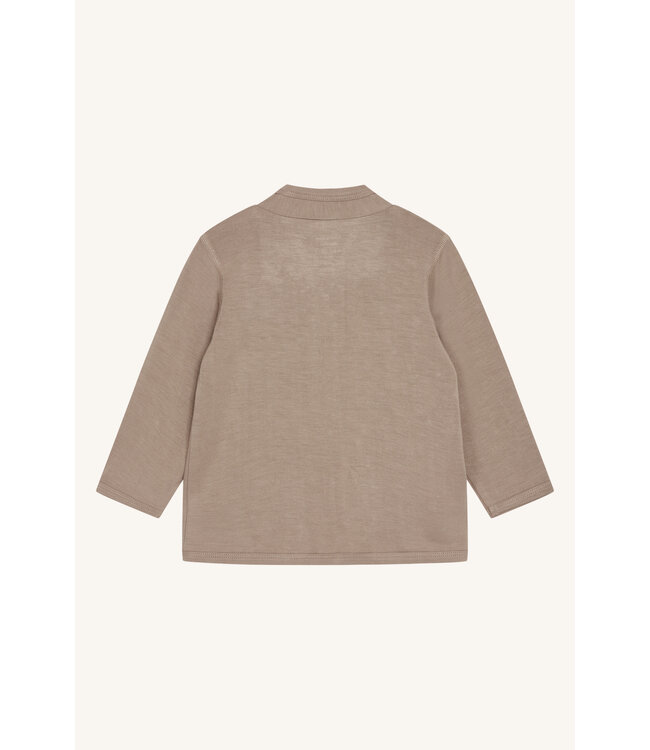 Hust and Claire Curd Cardigan - Bambusviskose warm sand