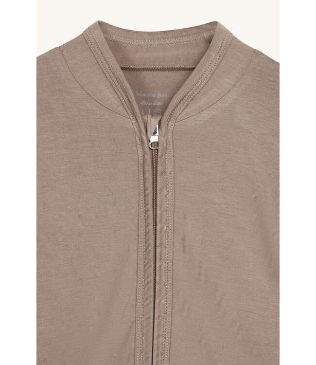 Hust and Claire Curd Cardigan - Bambusviskose warm sand