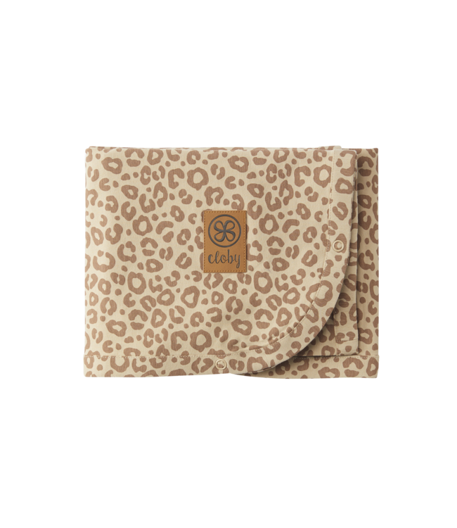 Cloby UV-Decke Leopard brown – UPF 50+