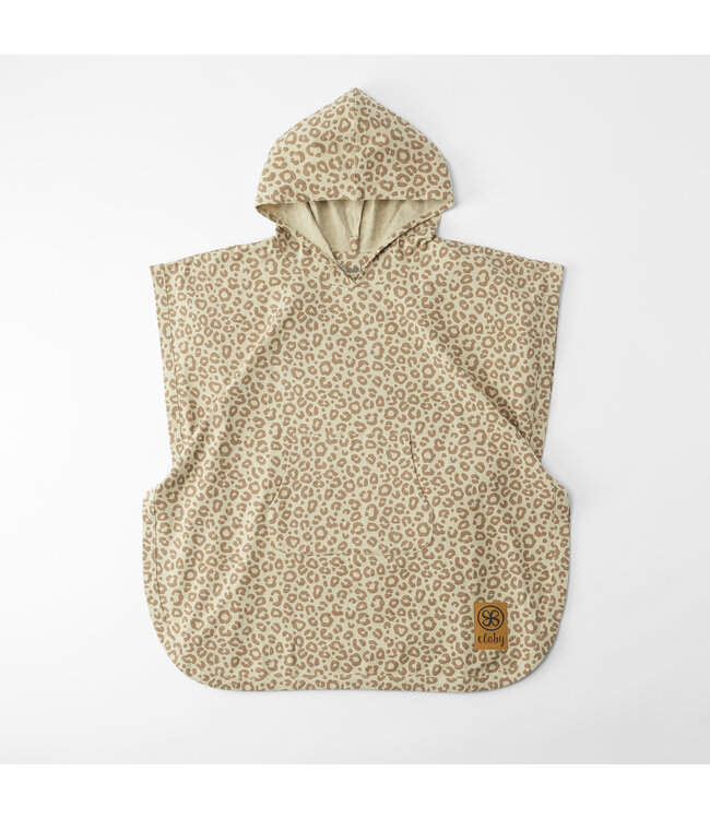 Cloby UV-Poncho Leopard brown