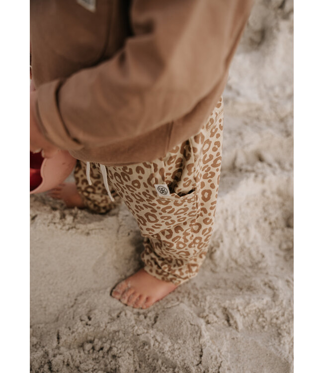 Cloby Jogginghose UPF 50+ - Schutzhose - Leopard brown