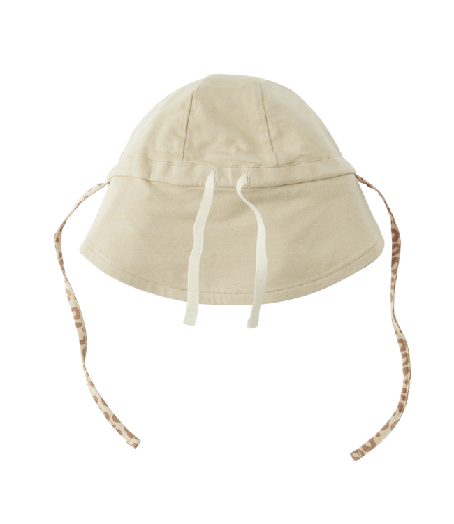 Cloby Wendbarer Sonnenhut UPF 50+ leopard brown/sandy beach