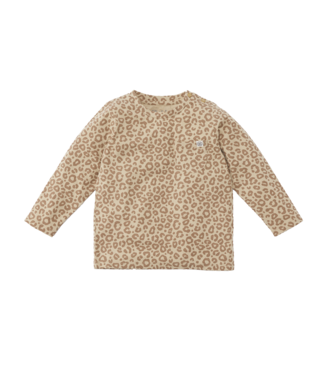 Cloby Langarmshirt UPF 50+ leopard brown