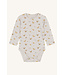 Hust and Claire Buller Body langarm Bambusviskose - Schwimmring - wheat melange