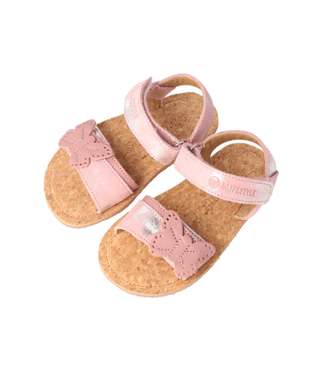 bLifestyle bLIFESTYLE Barfuss-Sandale schillerfalterSTYLE roseglanz