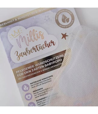 Millis Millis Zaubertücher – Wundschutzeinlagen Baby - 25er Pack