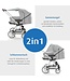 reer ShineSafe 2in1 Sonnensegel - Sonnenschutz Kinderwagen mit Sichtfenster