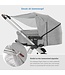 reer ShineSafe 2in1 Sonnensegel - Sonnenschutz Kinderwagen mit Sichtfenster