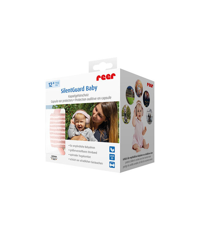reer SilentGuard Baby Kapselgehörschutz, rosa
