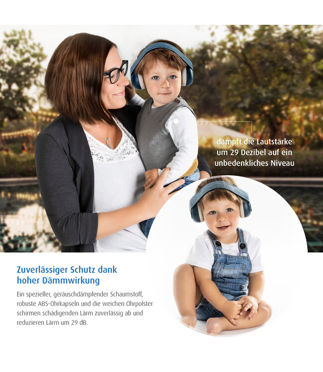 reer SilentGuard Baby Kapselgehörschutz, blau