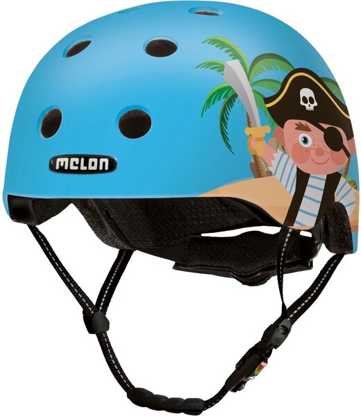 melon melon Kinderhelm – Velohelm – XXS-S – Little Pirate matte