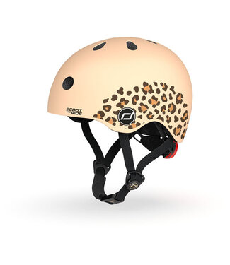 Scoot and ride Scoot and Ride – Kinderhelm – Velohelm mit Licht – XXS-S – Leopard