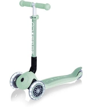 Globber Globber Mini Scooter – JUNIOR Foldable Lights Eco – Pistachio