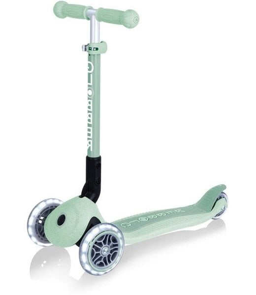 Globber Globber Mini Scooter – JUNIOR Foldable Lights Eco – Pistachio