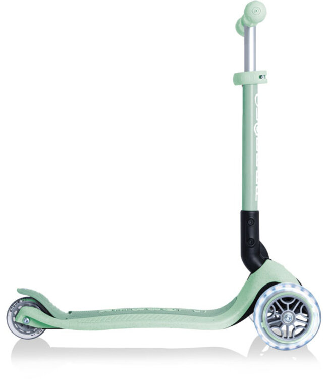 Globber Globber Mini Scooter – JUNIOR Foldable Lights Eco – Pistachio