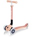 Globber Globber Mini Scooter – JUNIOR Foldable Lights Eco – Peach