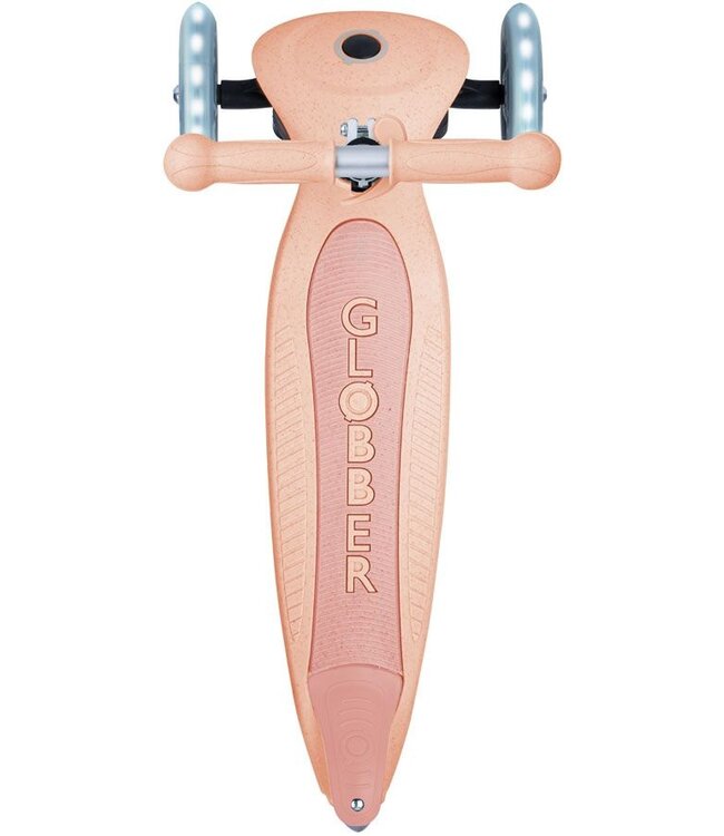 Globber Globber Mini Scooter – JUNIOR Foldable Lights Eco – Peach