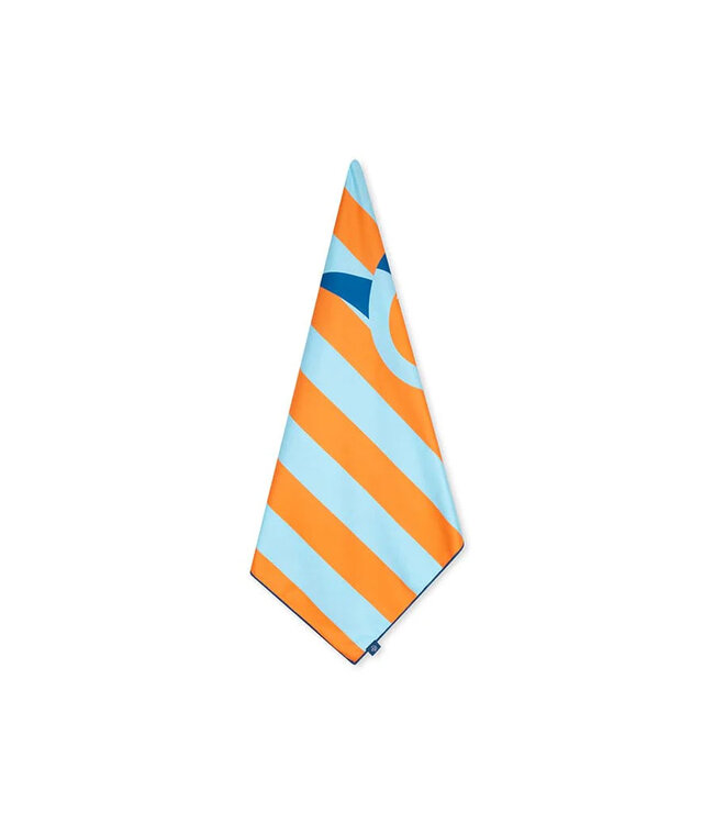 SWIM ESSENTIALS Mikrofaserhandtuch recycelt Hai gestreift