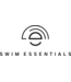 SWIM ESSENTIALS Mikrofaserhandtuch recycelt Hai gestreift