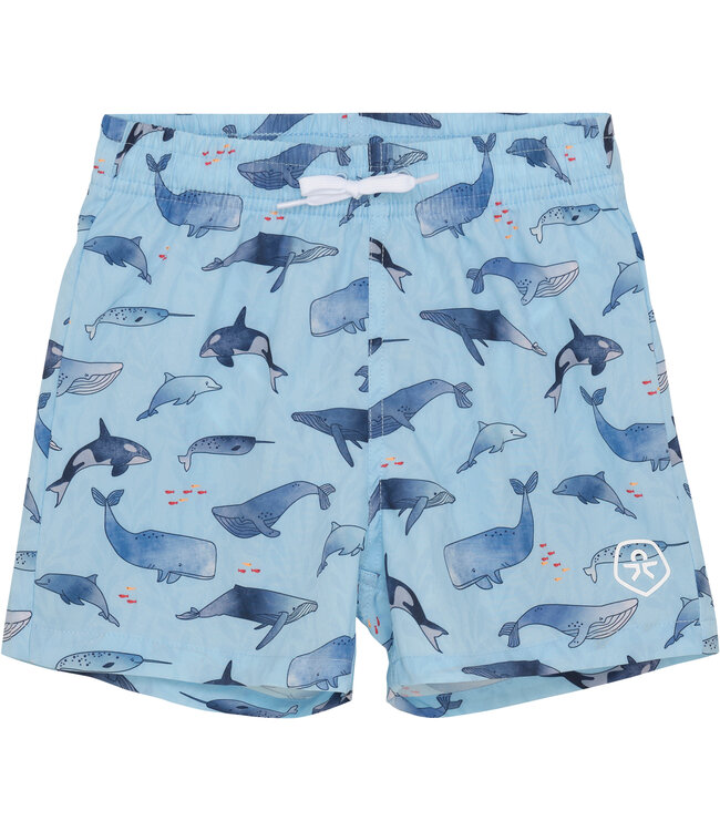 color kids Badeshorts Wale recycelt – summer song